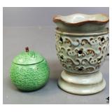 Scentsy Warmer & Apple Candle