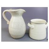 Decorative Jar & Pitcher