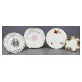 Assorted China Plates+