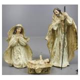 Mary, Joseph & Baby Jesus Figurines
