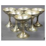 Sterling Shrimp Cocktail Bases (no glass inserts)