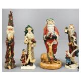 Santa Figurines