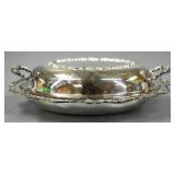 International Silver Co. Silver Plate Covered Bowl