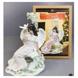 Porcelain Hand-Painted Angel Figurine