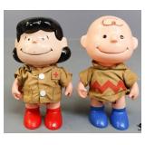 Vintage  Peanuts - Charlie Brown & Lucy