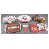 Wood Texas Shaped Plates