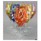 Blown Glass Stemware