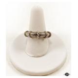 Judith Ripka Sterling Silver Ring - Size 7