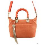 Like New Eric Javits Coral Straw Bag