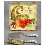Bountiful Cornucopia Dish & Serving Ware
