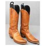 Womens Lucchese Cowboy Boots Size 6-1/2