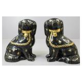 Pair of Ceramic Dog Figurines