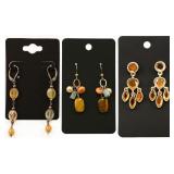 Earrings / 3pc