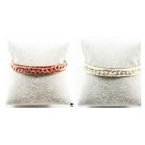 Bangle Bracelets / 2pc