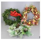 Fall & Christmas Wreaths