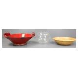 Wood & Decorative Pottery Bowls+