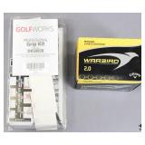 Callaway Golf Balls & The Golf Works Grip Kit