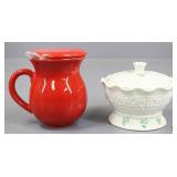 Chantal Tea Strainer, Beleek Bowl