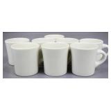 Buffalo Porcelain China Diner Mugs