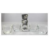 Metal Vase & Glass Handle Holders