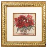 Framed Floral Print