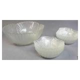 Shell Shaped Salad Bowl Set