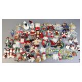 Large Christmas Ornament Lot