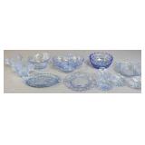 Light Blue Glassware - Assorted