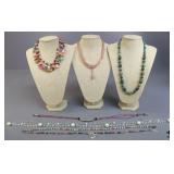 Costume Jewelry - Beaded Necklaces