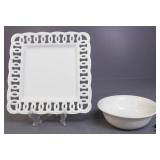 Pfaltzgraff Bowl & The Write Plate