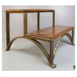 Wood & Metal Bed Steps