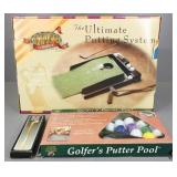 Putting System, Putter Pool & Brass Shoe Horn