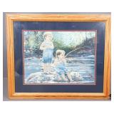 Framed Watercolor Print