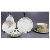 Porcelain including Delft, Spode+