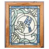 Framed Faux Stained Glass