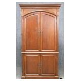 Double Hinged Entertainment Armoire