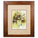 Framed Watercolor Print