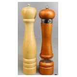 12" Wood Pepper Mills including Wm Bounds