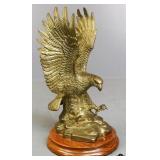 Brass Eagle Sculpture