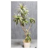 Artificial Tree w/ Wicker Planter