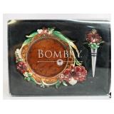 Bombay Amaryllis Coaster & Stopper