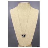 Sterling Silver Butterfly Necklace
