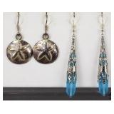 Sterling Silver Pierced Earrings