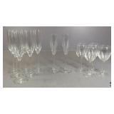Assorted Glass Stemware