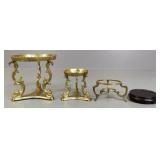 Wood & Brass Stands