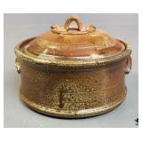 Covered Pottery Bowl