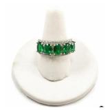 Silver Tone Ring - Size 8