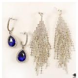 2pr Statement Earrings