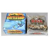 Games: Risk & Electronic Battleship