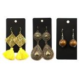3pr Dangle Earrings